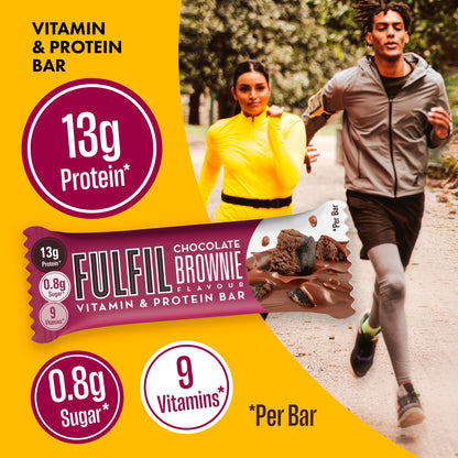 Fulfil Chocolate Brownie Flavour Vitamin & Protein Bar 40g — image 2