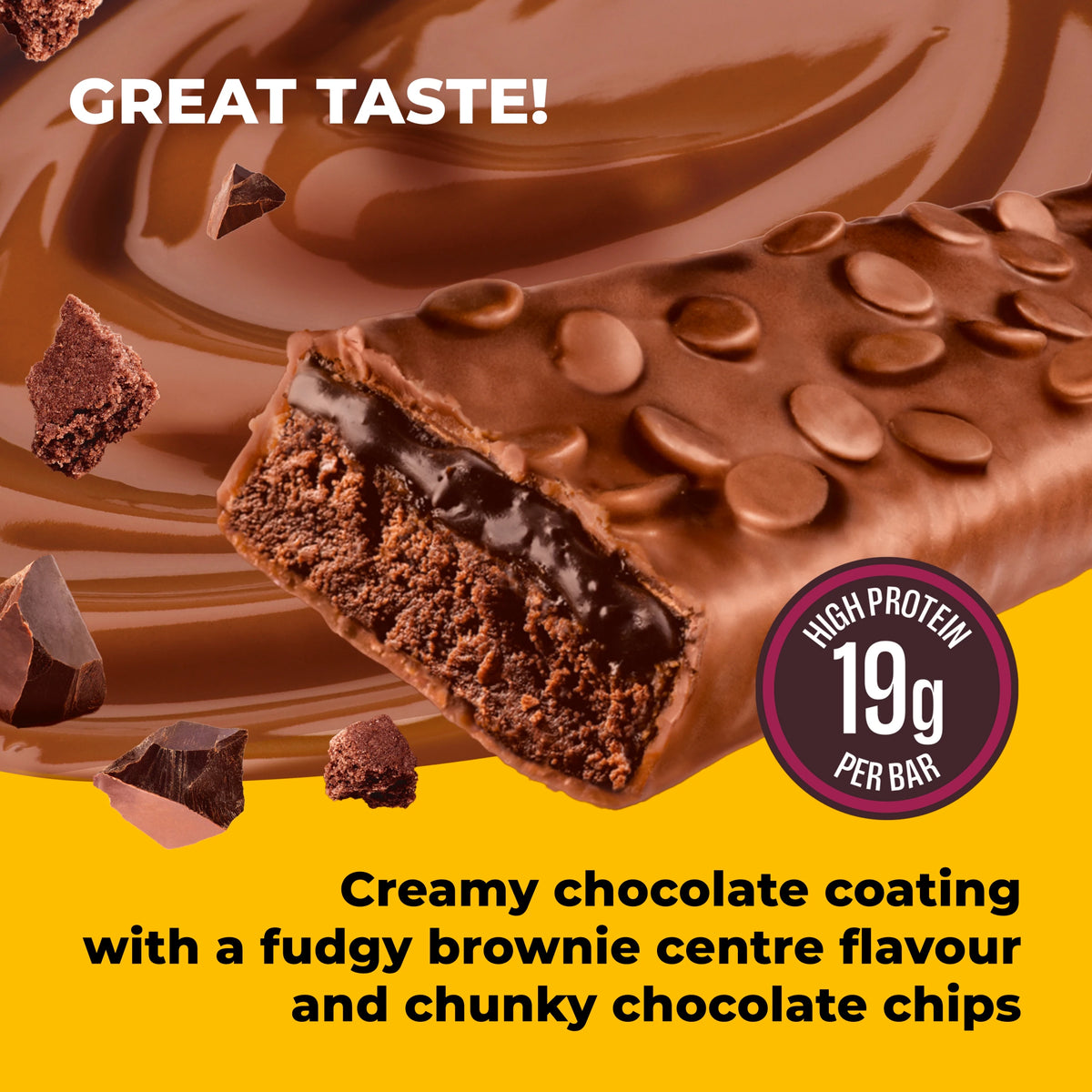 Fulfil Chocolate Brownie Protein & Vitamin Bar 55g — image 3