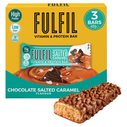 Fulfil Chocolate Salted Caramel 3X40g — image 1