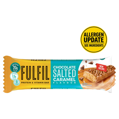 Fulfil Chocolate Salted Caramel Protein & Vitamin Bar 55g — image 1