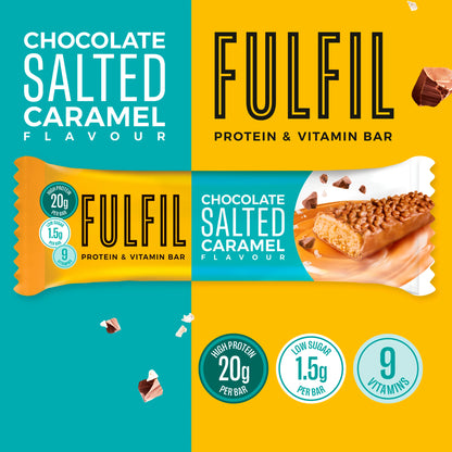 Fulfil Chocolate Salted Caramel Protein & Vitamin Bar 55g — image 2