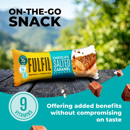 Fulfil Chocolate Salted Caramel Protein & Vitamin Bar 55g — image 4