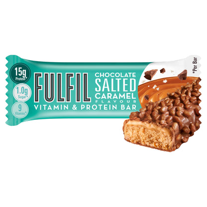 Fulfil Chocolate Salted Caramel Vitamin & Protein Bar 40G — image 1