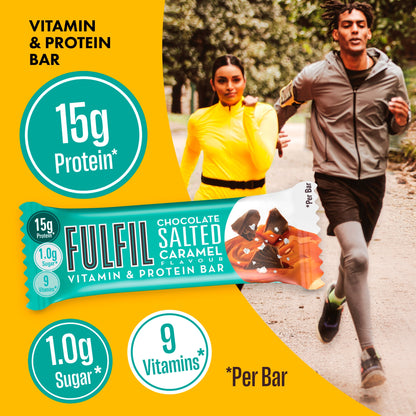 Fulfil Chocolate Salted Caramel Vitamin & Protein Bar 40G — image 2