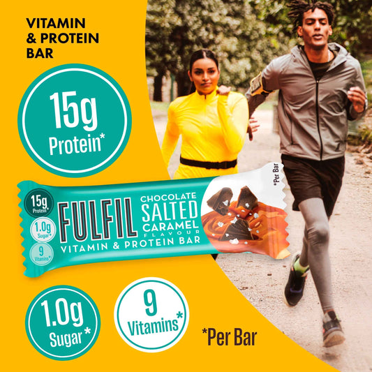FULFIL Chocolate Salted Caramel Vitamin & Protein Bar 40g