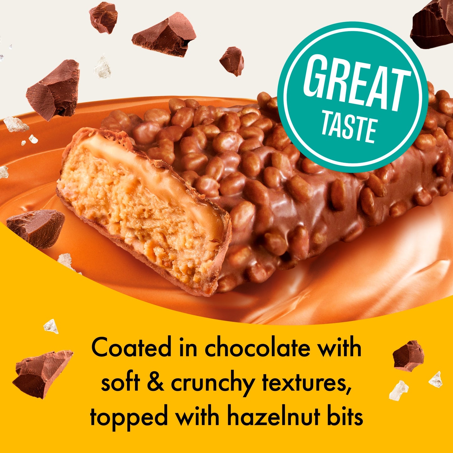 Fulfil Chocolate Salted Caramel Vitamin & Protein Bar 40G — image 3