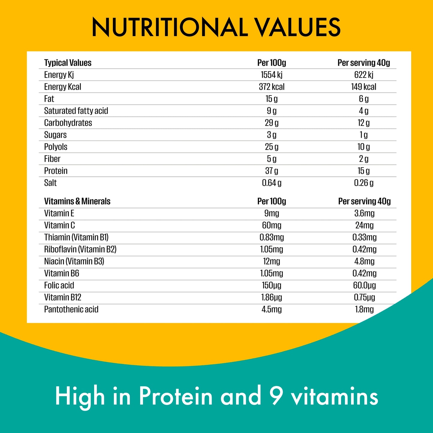 Fulfil Chocolate Salted Caramel Vitamin & Protein Bar 40G — image 5