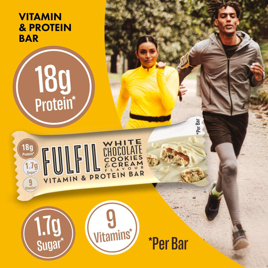 Fulfil Protein Bar - White Chocolate Cookies and Cream 55g — image 2
