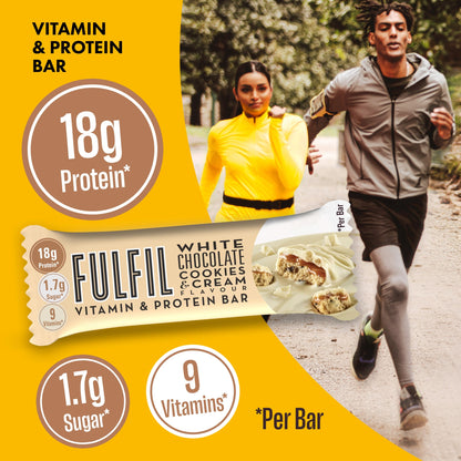 Fulfil Protein Bar - White Chocolate Cookies and Cream 55g — image 2