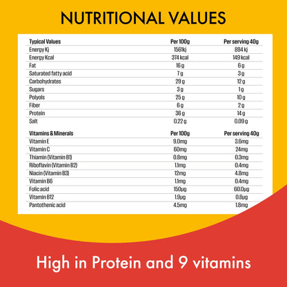 Fulfil Vitamin & Protein Bar - Chocolate Peanut Butter Flavour 40g — image 5