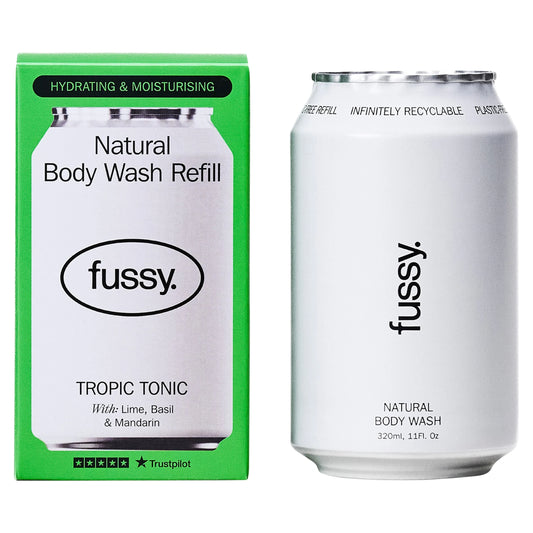 Fussy Natural Body Wash Refill Tropic Tonic 320ml — image 2