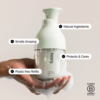 Fussy Natural Body Wash Refill Tropic Tonic 320ml — image 3