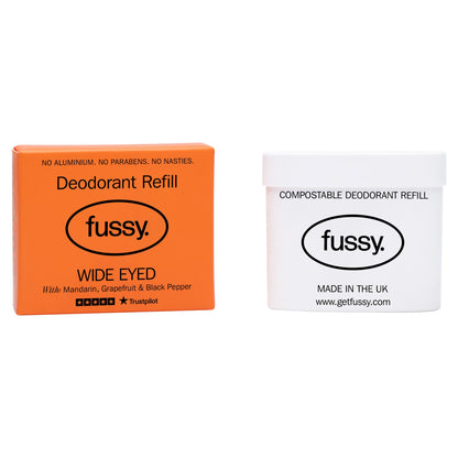 Fussy Natural Deodorant Refill Wide Eyed 40g — image 1