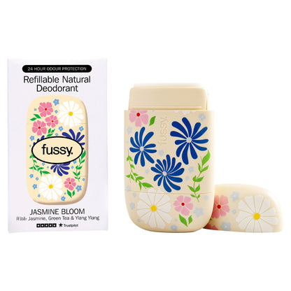 Fussy Refillable Natural Deodorant Jasmine Bloom 40g — image 1