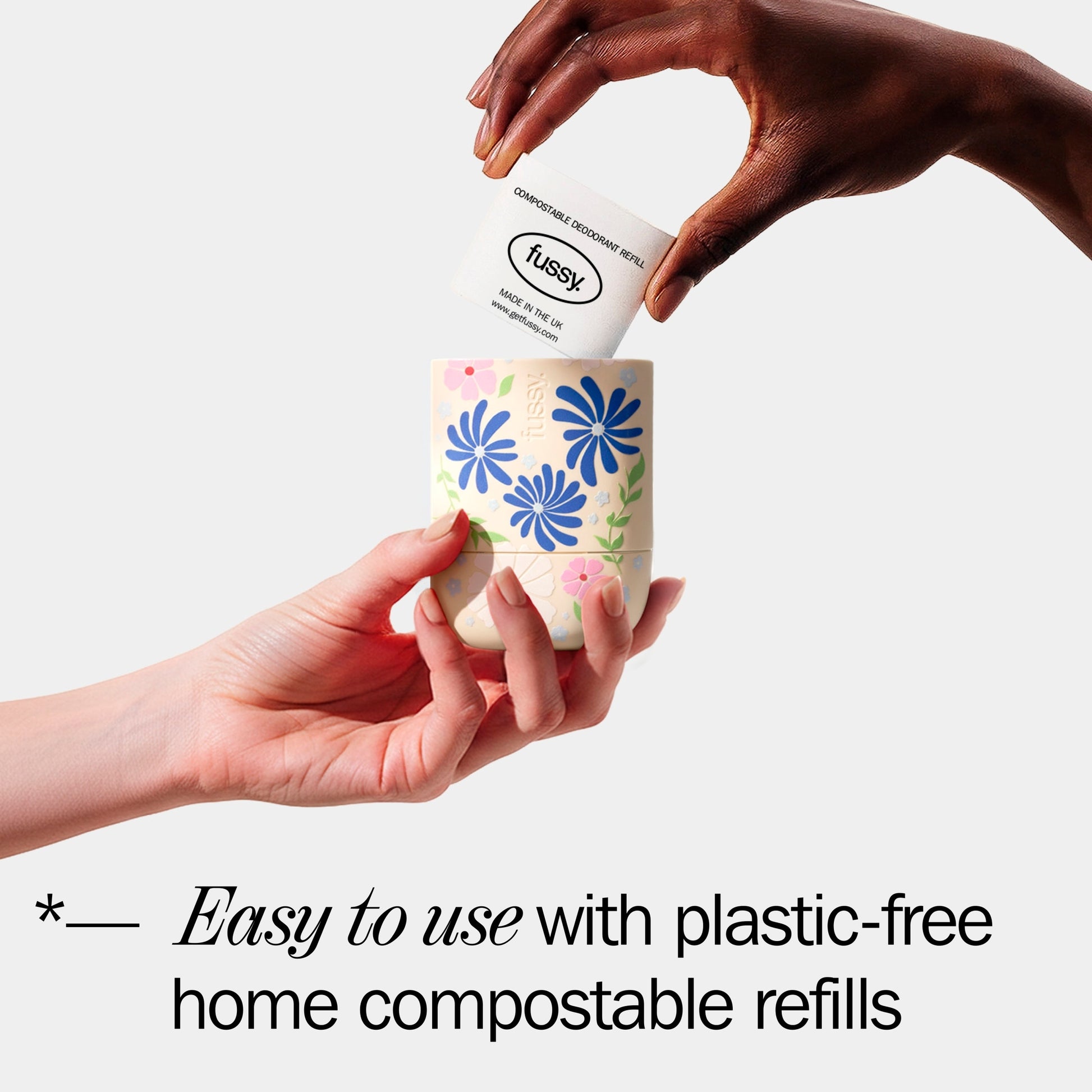 Fussy Refillable Natural Deodorant Jasmine Bloom 40g — image 5