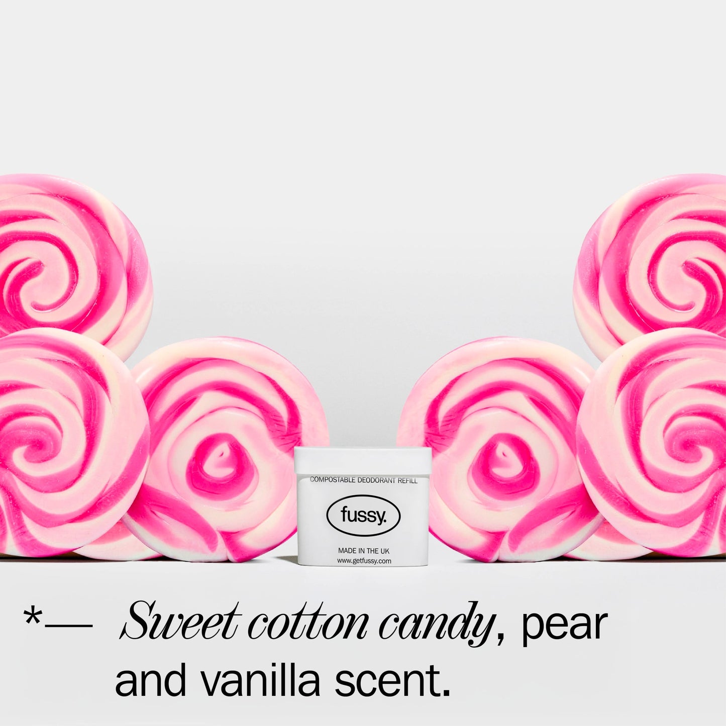 Fussy Refillable Natural Deodorant Sugar Crush 40g — image 4