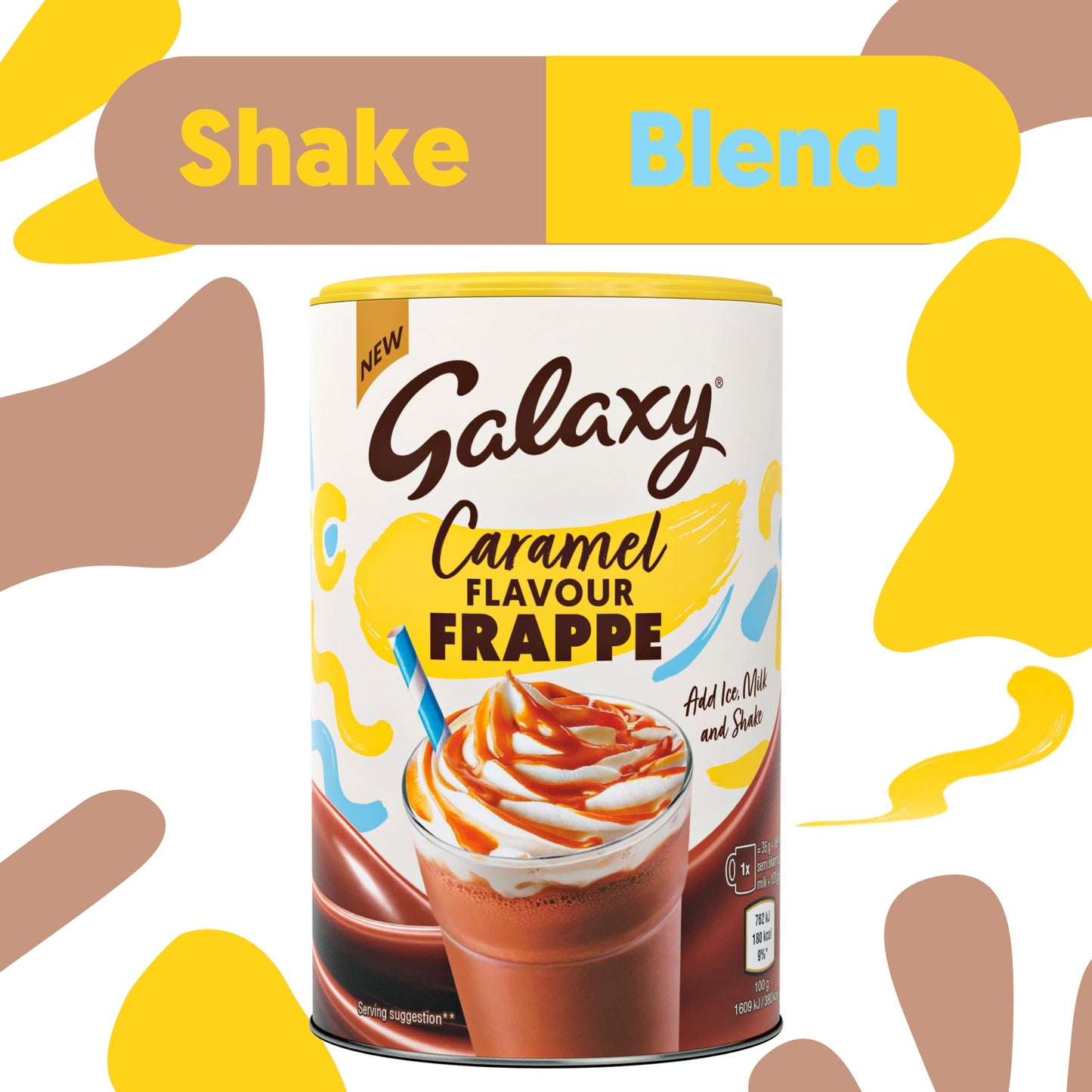 Galaxy Caramel Flavour Frappe 280G — image 3