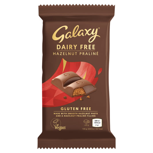 Galaxy Dairy Free Hazelnut Praline 100g — image 1