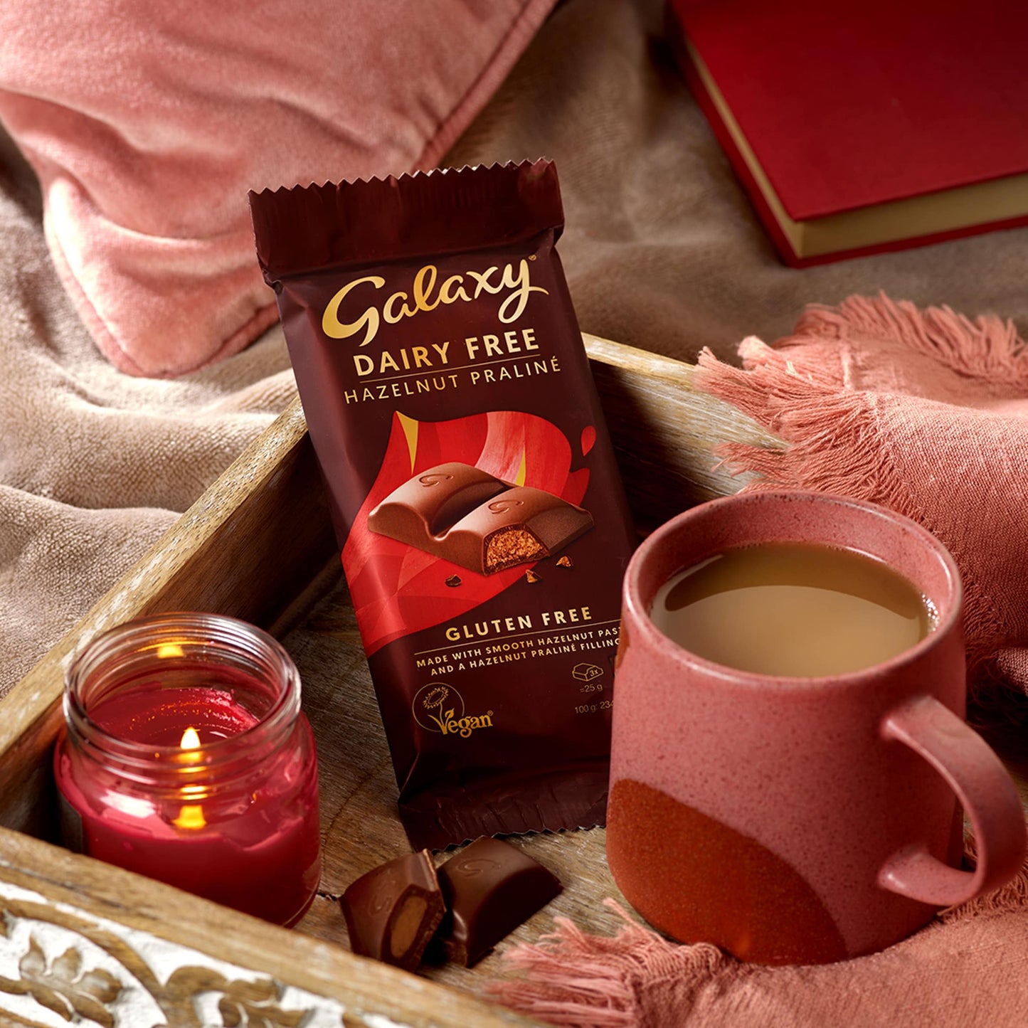 Galaxy Dairy Free Hazelnut Praline 100g — image 2