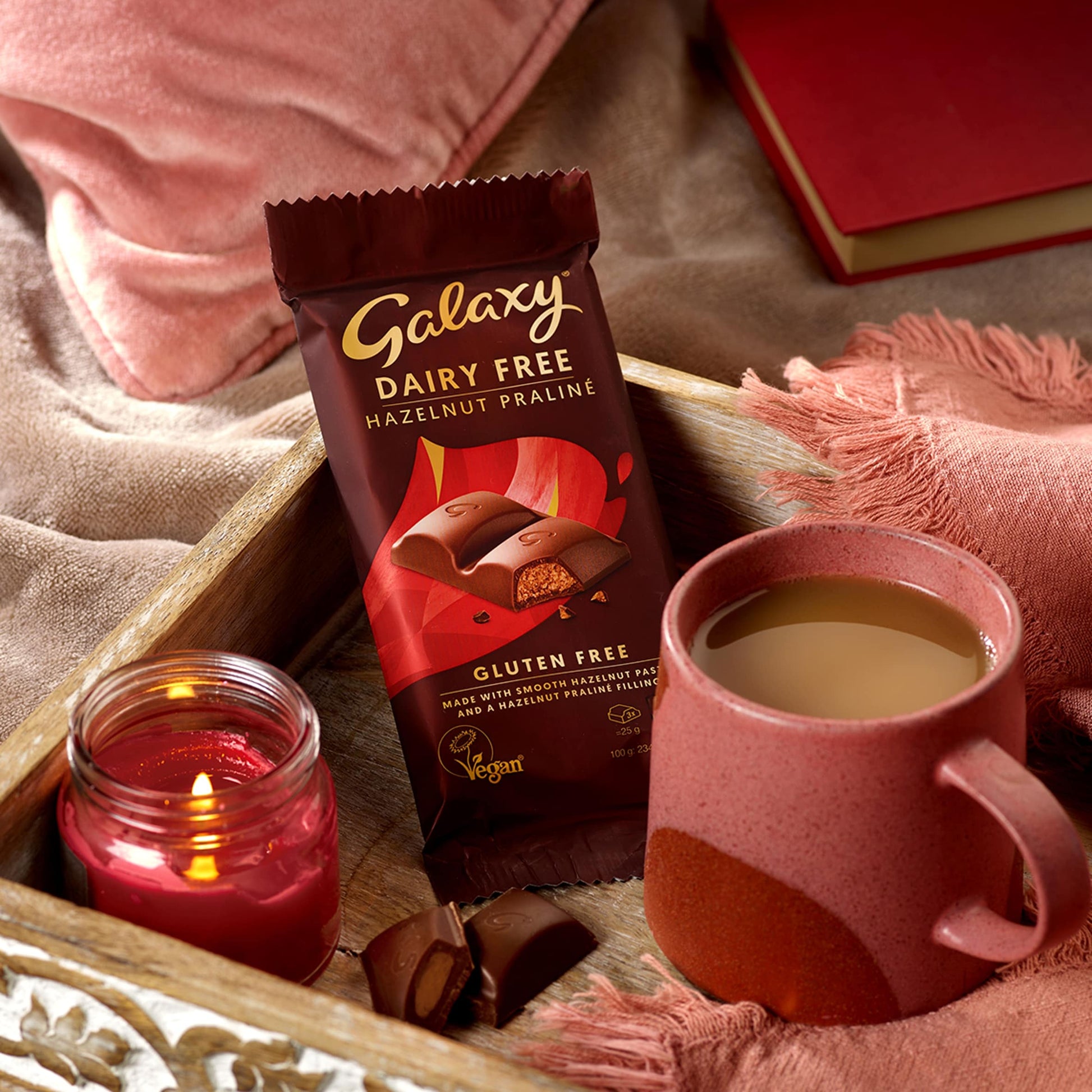 Galaxy Dairy Free Hazelnut Praline 100g — image 2