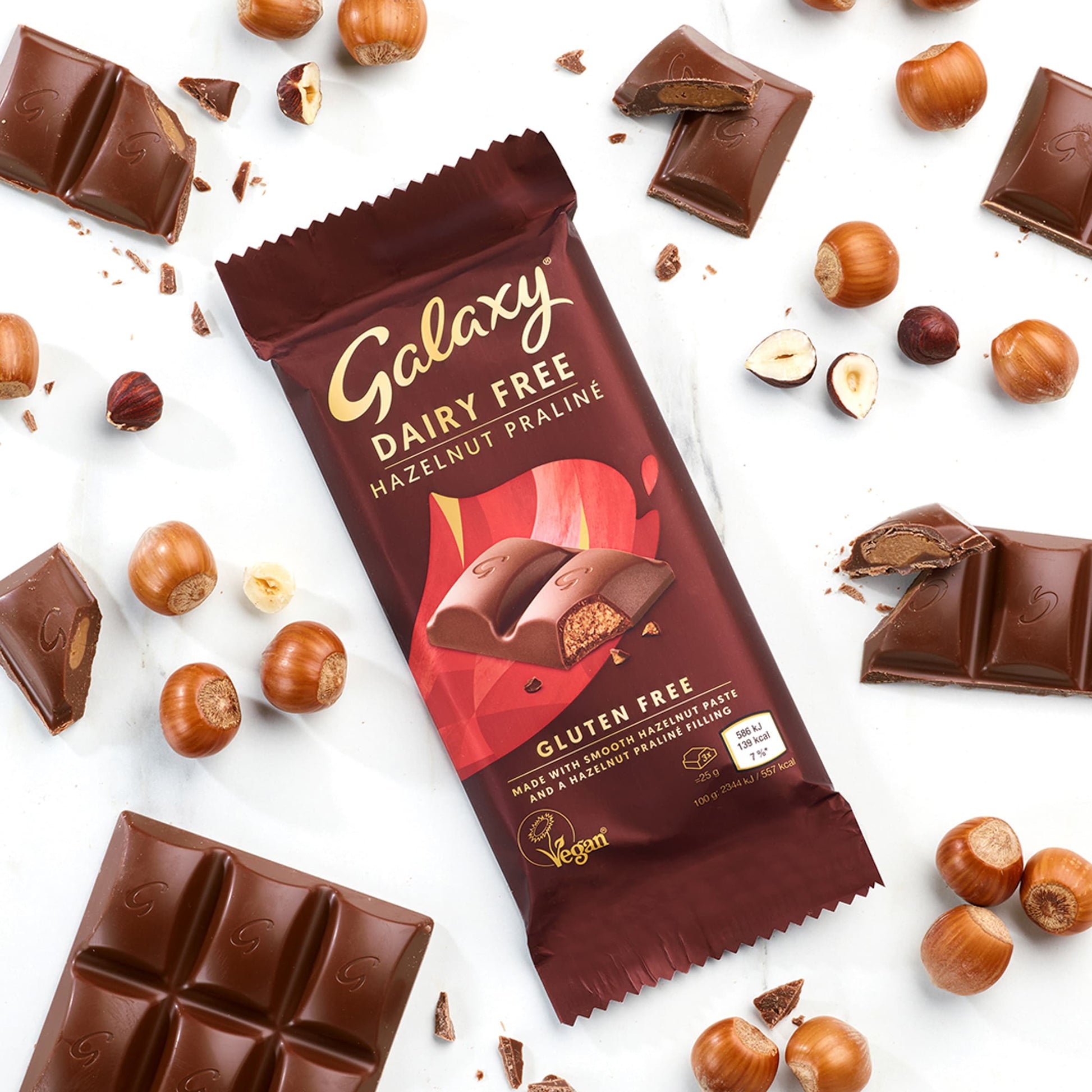 Galaxy Dairy Free Hazelnut Praline 100g — image 4