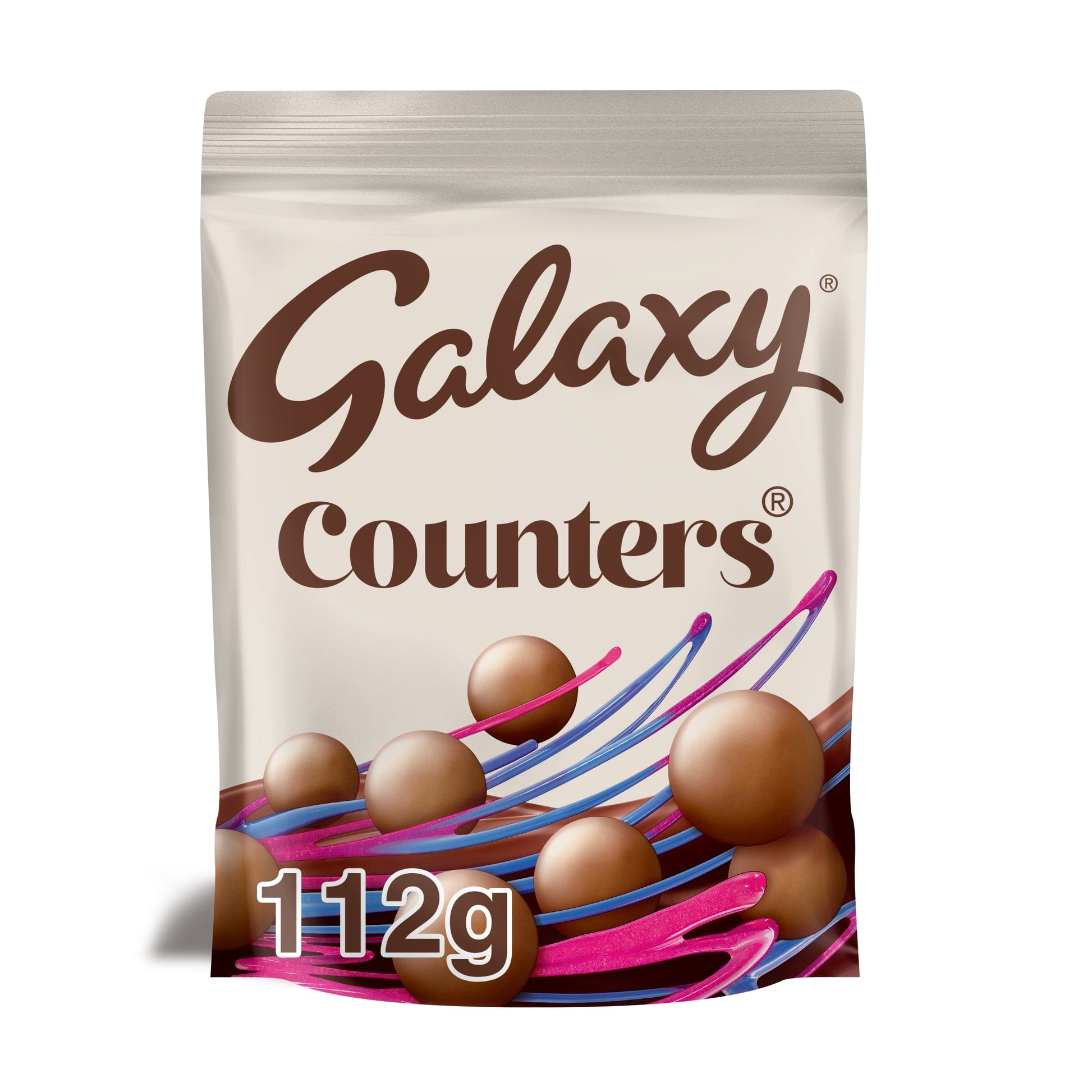 Galaxy Milk Chocolate Counters 112g Pouch Bag — image 1