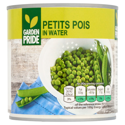 Garden Pride Petit Pois in Water 400g — image 1