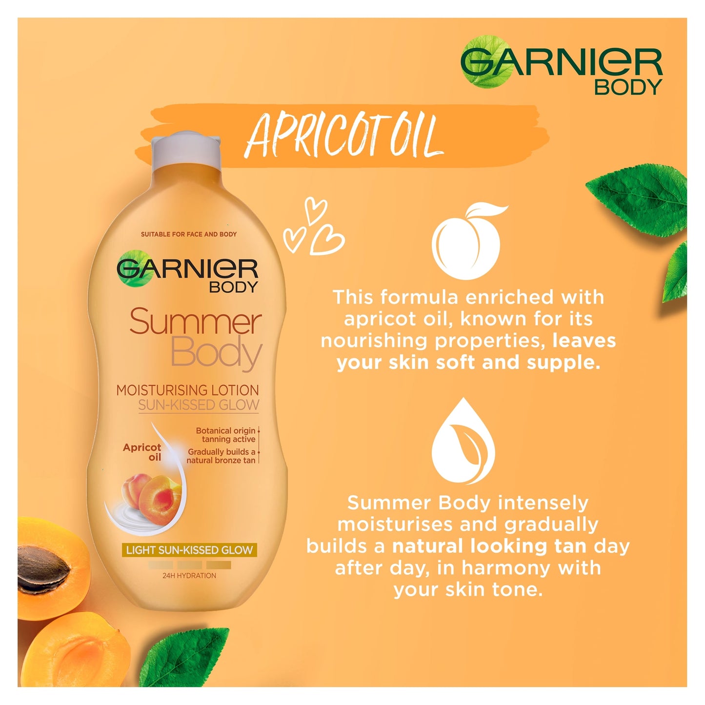 Garnier Body Light Gradual Tan Moisturiser 400Ml — image 3