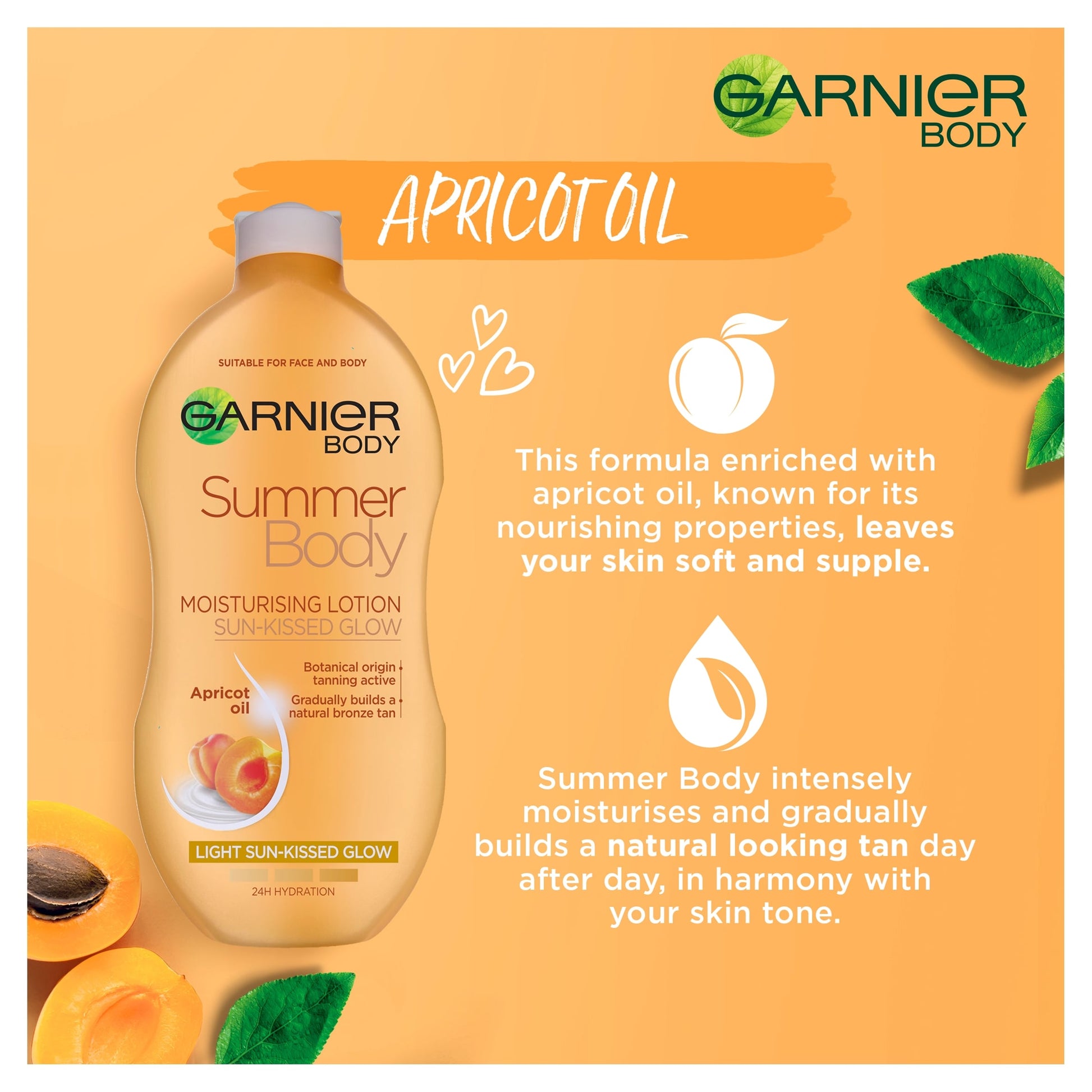 Garnier Body Light Gradual Tan Moisturiser 400Ml — image 3