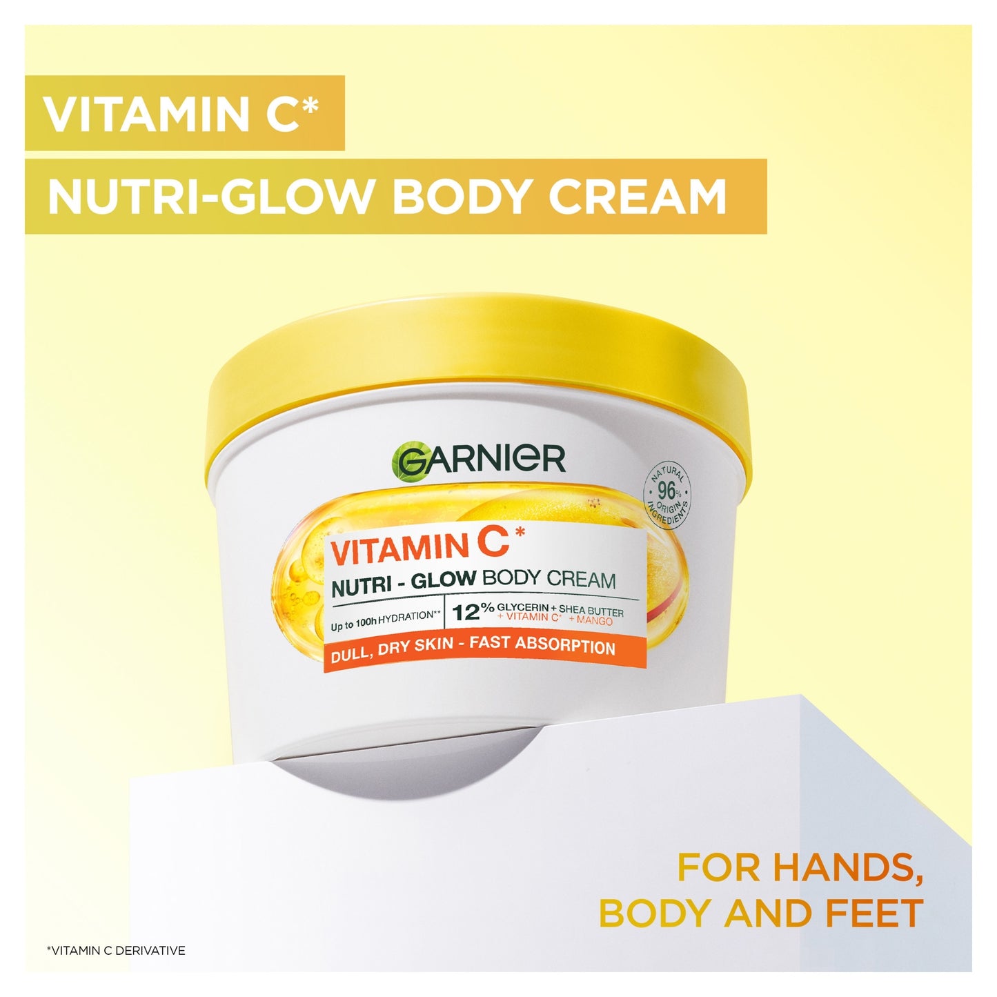 Garnier Body Superfood Nutri-Glow Cream - Vitamin C & Mango 380ml — image 2