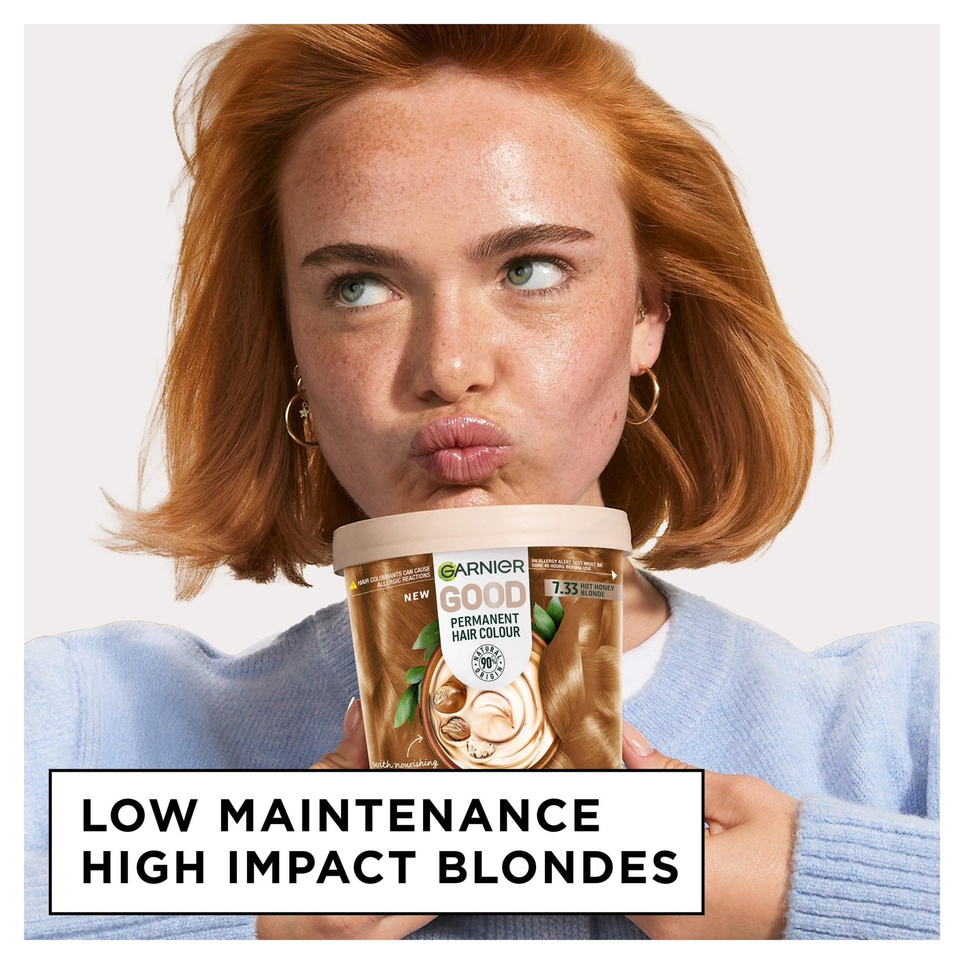 GARNIER GOOD 6.35 SPICY TOFFEE BLONDE PERMANENT HAIR COLOUR — image 2