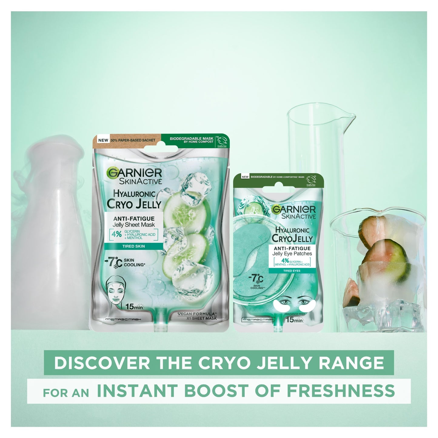 Garnier Hyaluronic Cryo Sheet Mask 27G — image 3