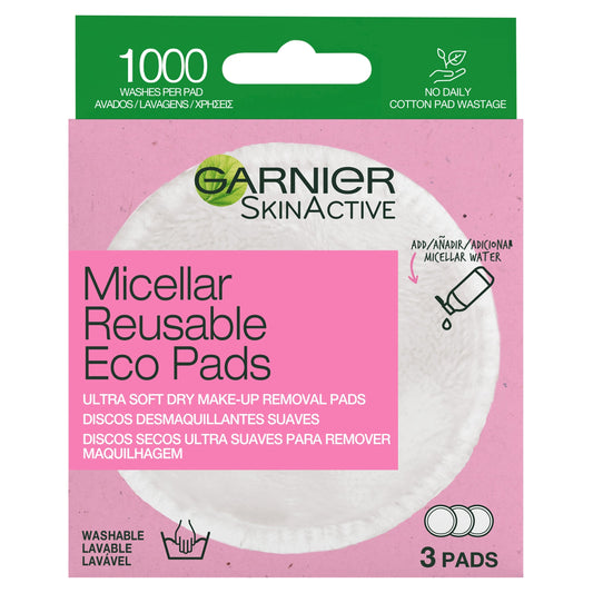Garnier Micellar Make Up Remover Eco Pads 3Pack — image 1