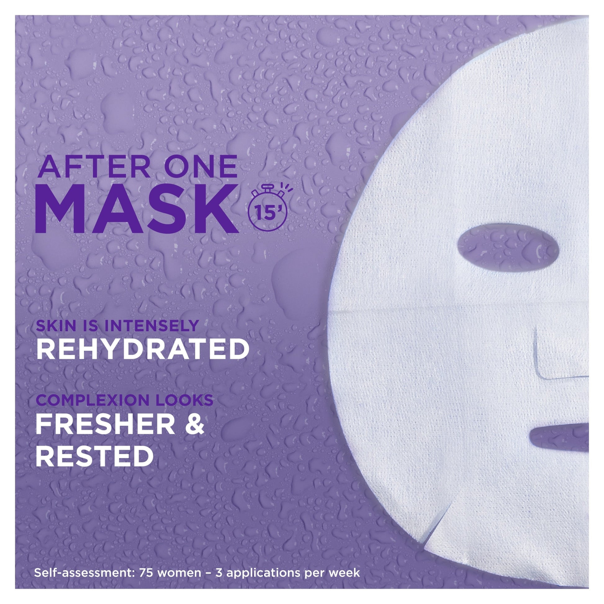 Garnier Moisture Bomb Hydrating Face Mask Lavender — image 4