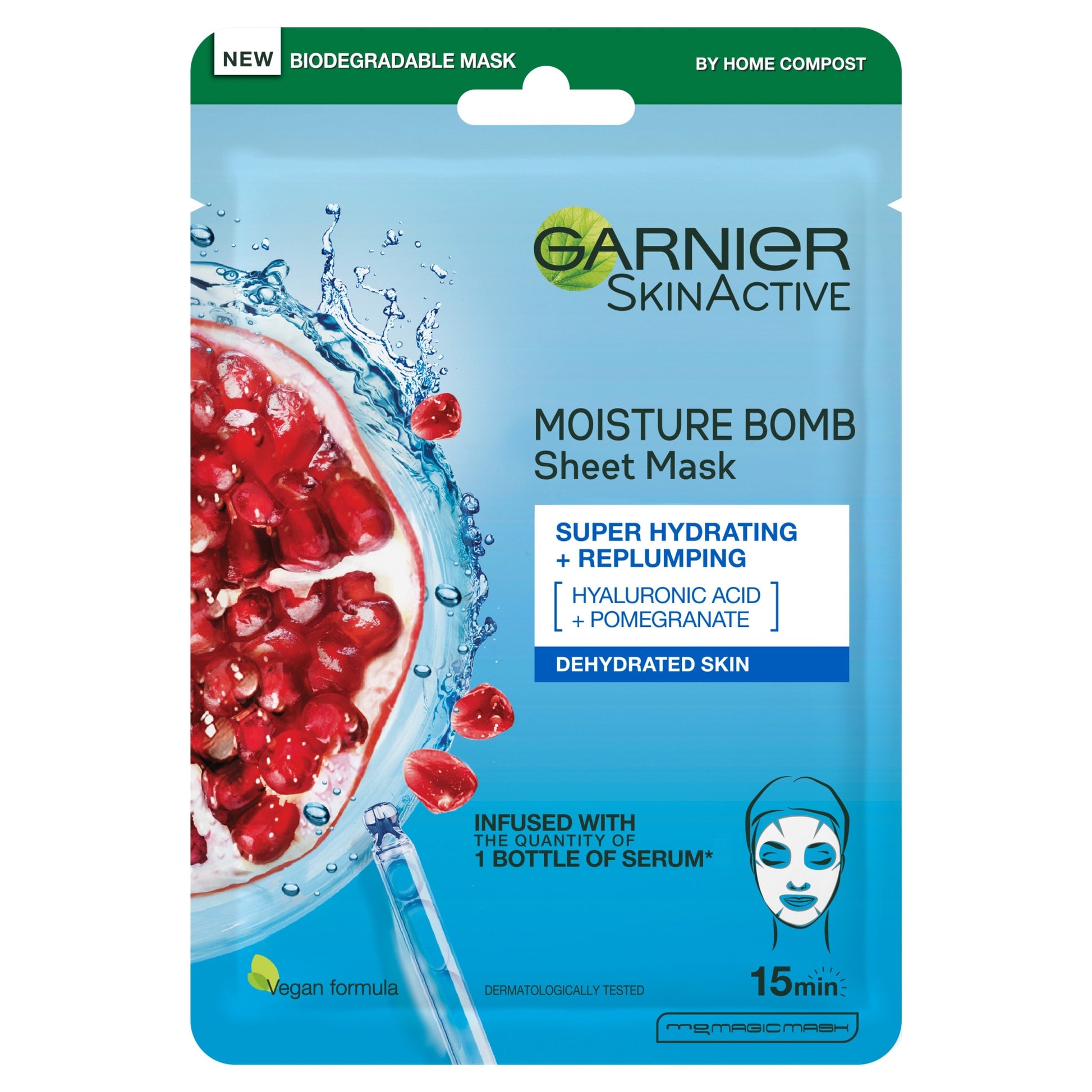 Garnier Moisture Bomb Hydrating Face Mask Pomegranate — image 1
