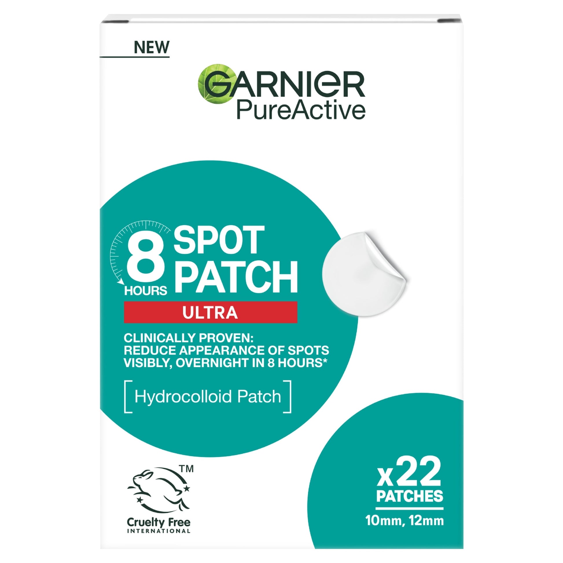 Garnier Pure Active Spot Hydrocolloid Ultra Invisible 22 Patch — image 1
