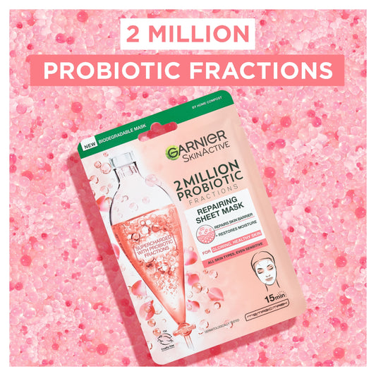 Garnier Skin Active 2 Million Probiotic Face Mask 22G — image 2
