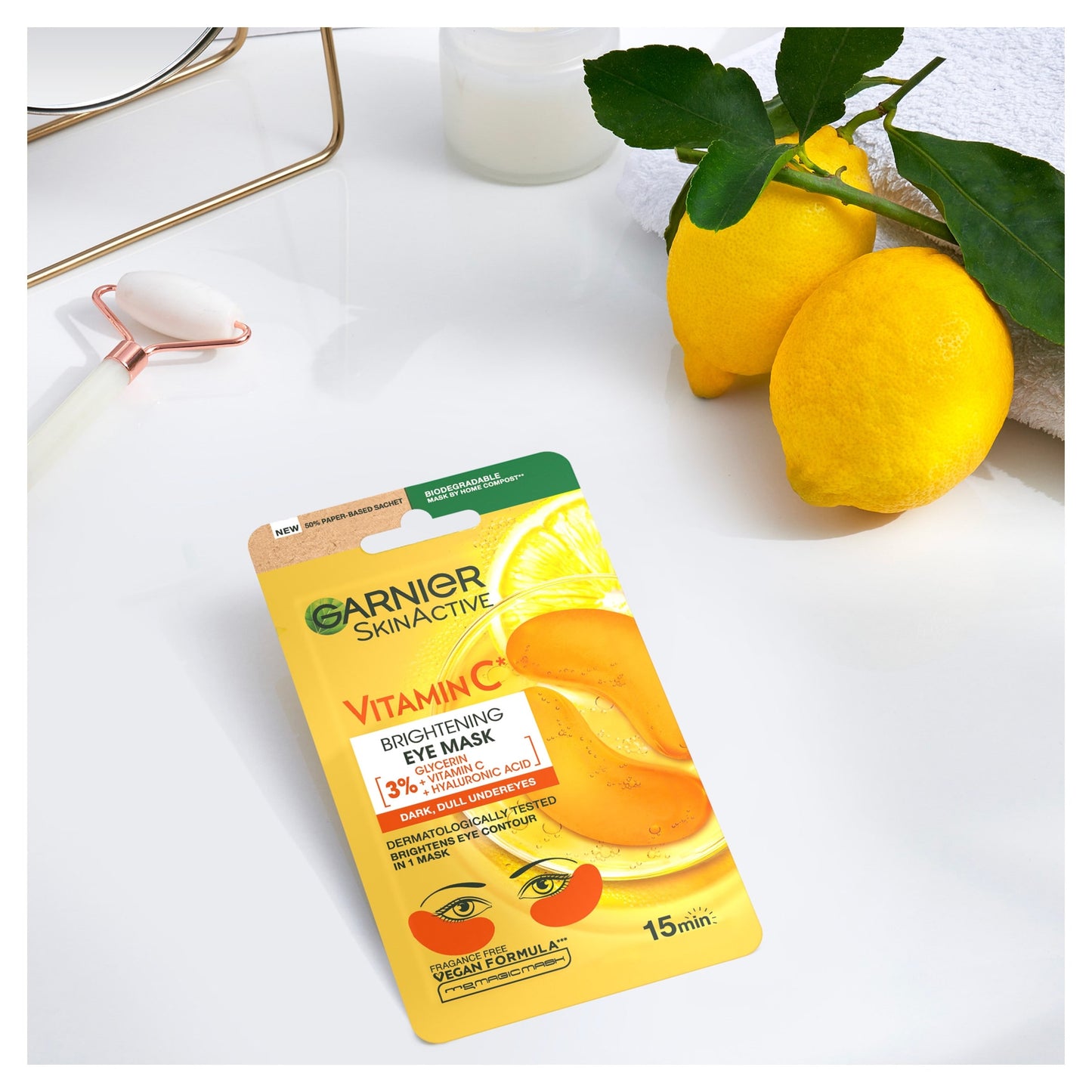 Garnier SkinActive Brightening Eye Mask with Vitamin C 5g — image 4