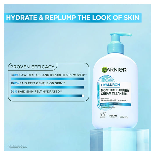 Garnier Skinactive Soothing Aloe Cream Cleanser 250ml — image 2