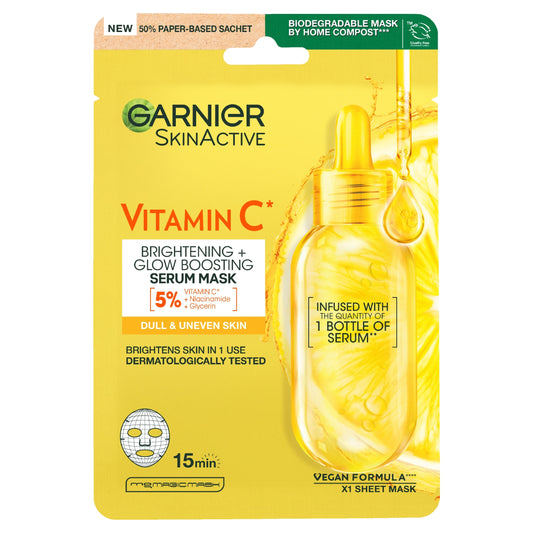 Garnier SkinActive Vitamin C Sheet Mask 28g — image 1