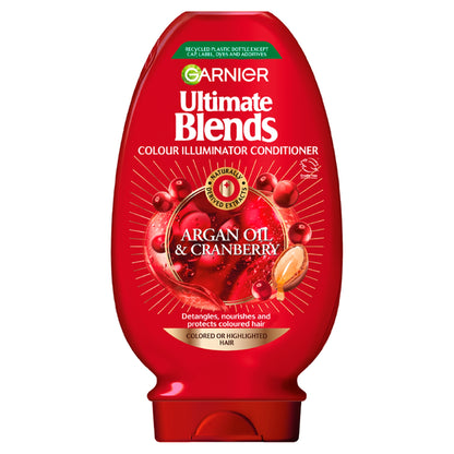 Garnier Ultimate Blends Argan Oil & Cranberry Colour Conditioner 400ml — image 1
