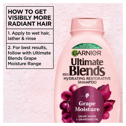 Garnier Ultimate Blends Grape Moisture Shampoo 300ml — image 4