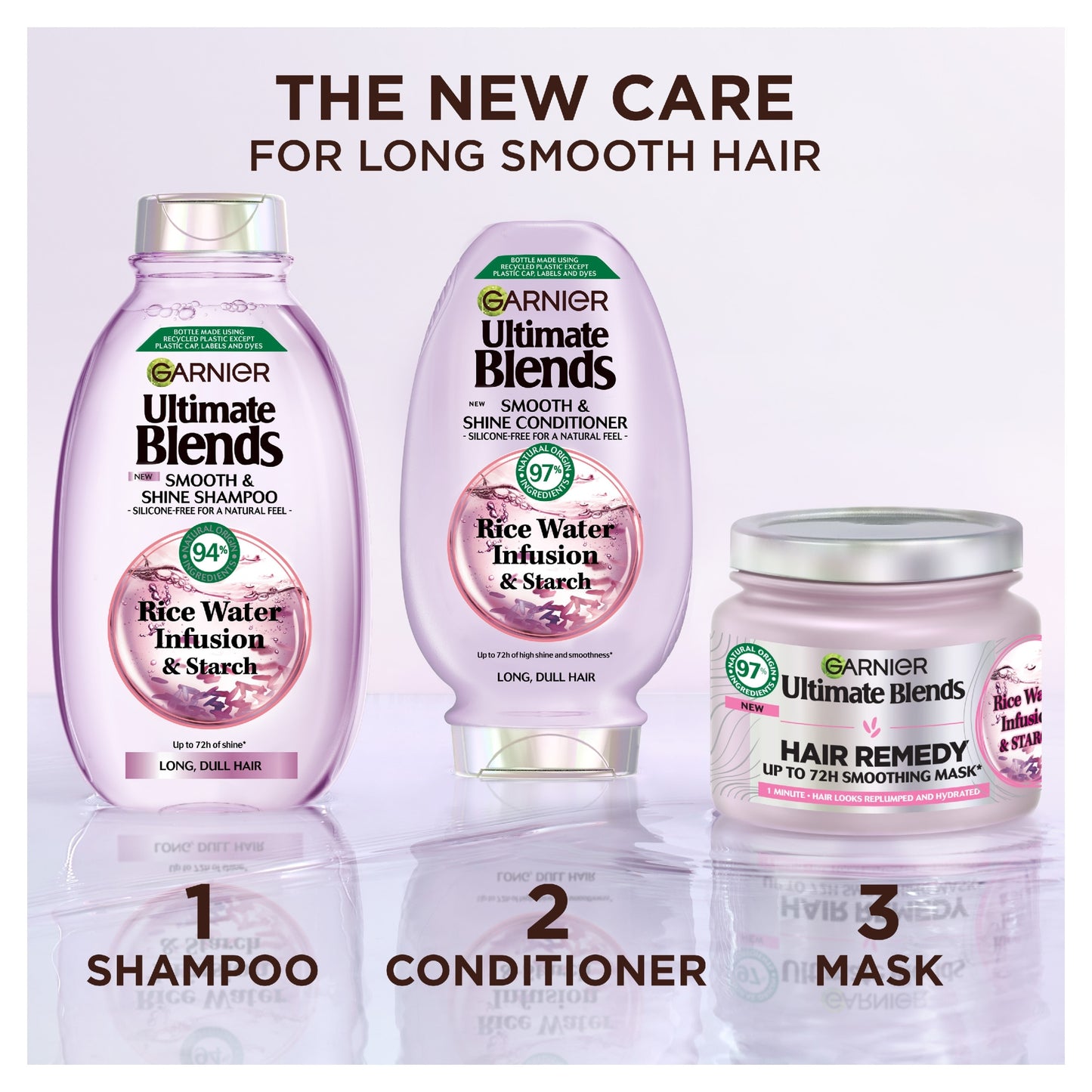 Garnier Ultimate Blends Rice Water Conditioner 250ml — image 4