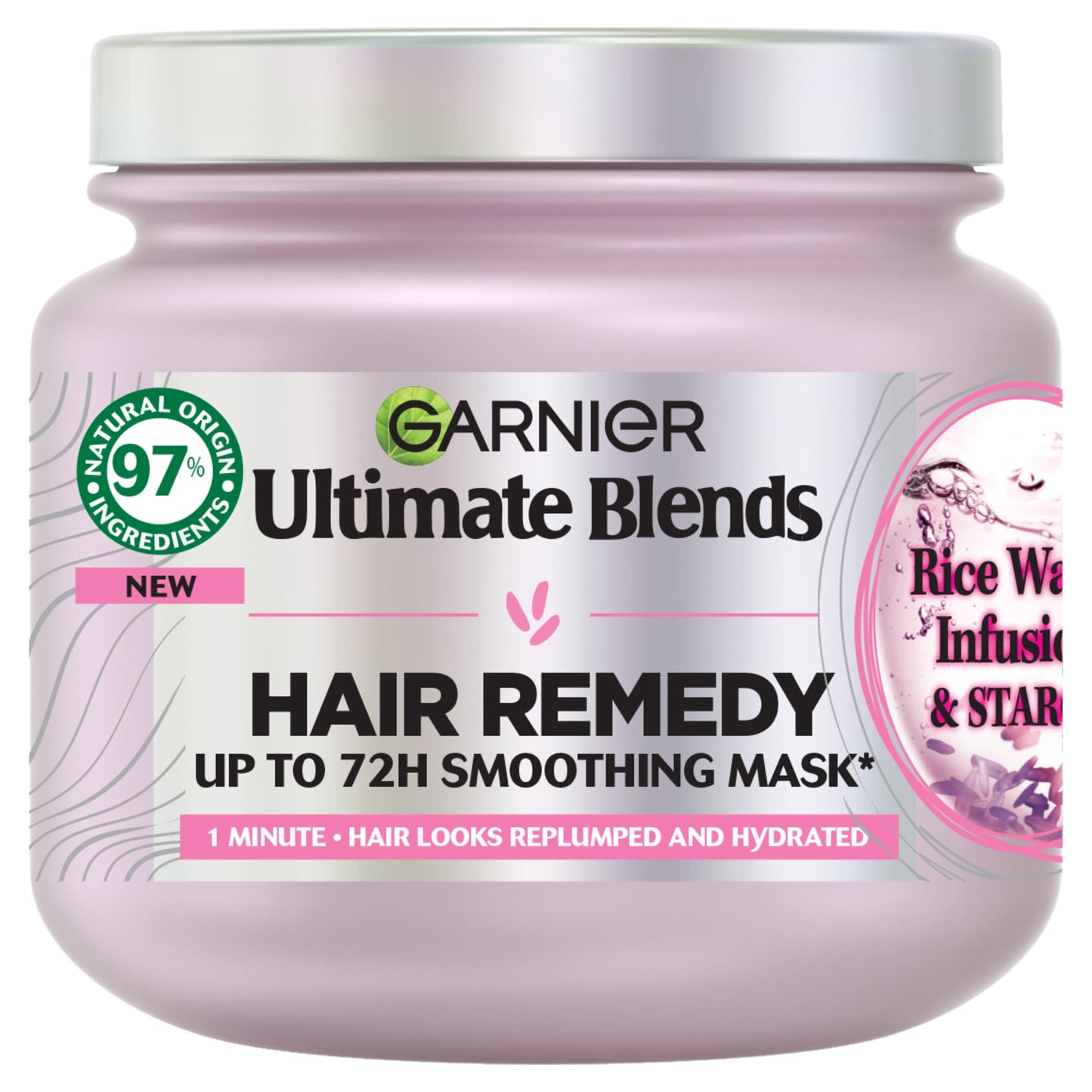 Garnier Ultimate Blends Rice Water Hair Remedy Mask 340ml — image 1