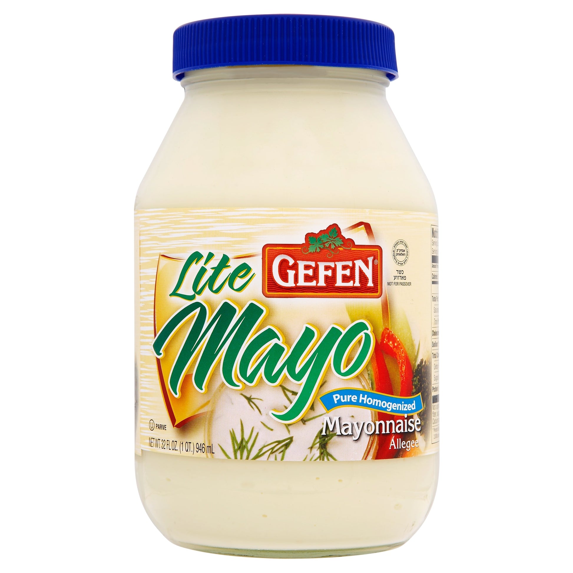 Gefen Lite Mayonnaise 946Ml — image 1