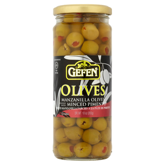 Gefen Spanish Stuffed Olives 283G — image 1