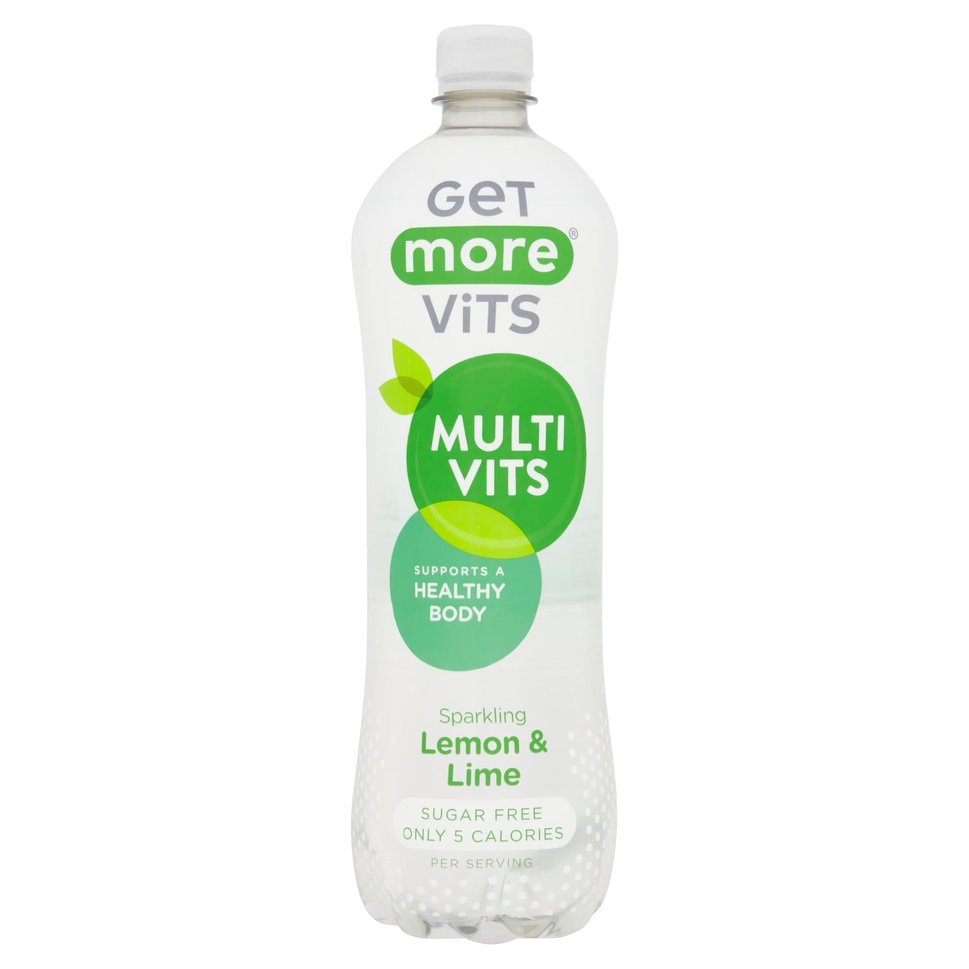 Get More Multivitamins Sparkling Water Lemon & Lime Drink 1 Litre — image 1