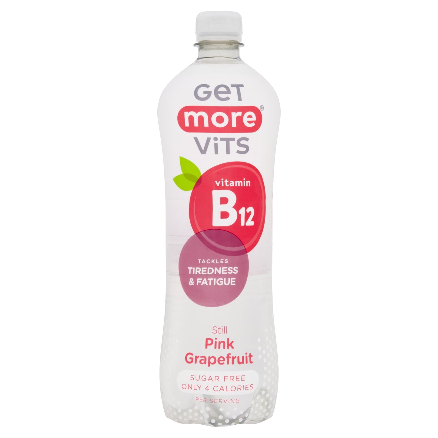 Get More Vitamins B12 Still Water Pink Grapefruit Drink 1 Litre — image 1