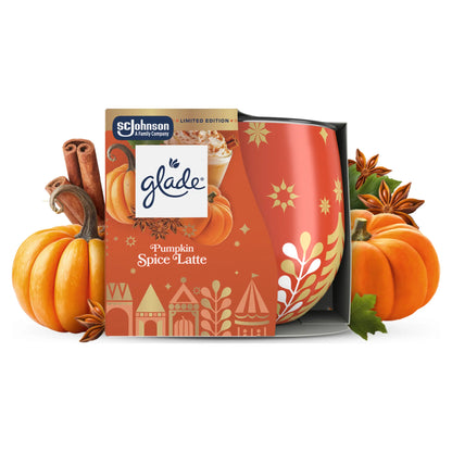 Glade Pumpkin Spice Latte Candle 108g — image 1