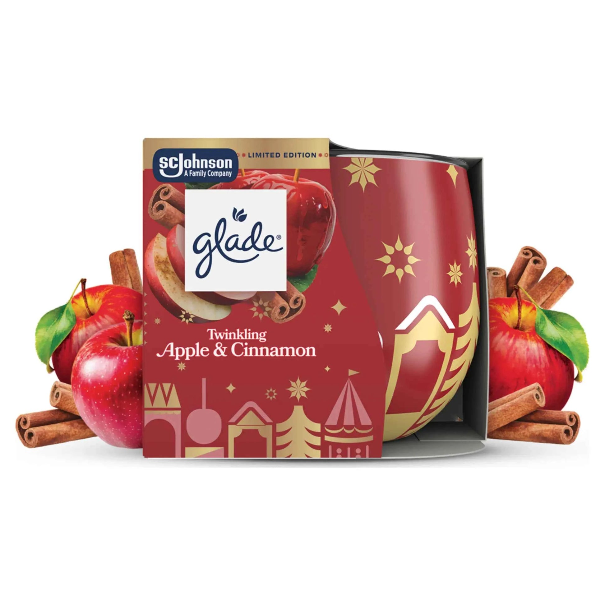 glade Warm Apple Pie Candle 108g